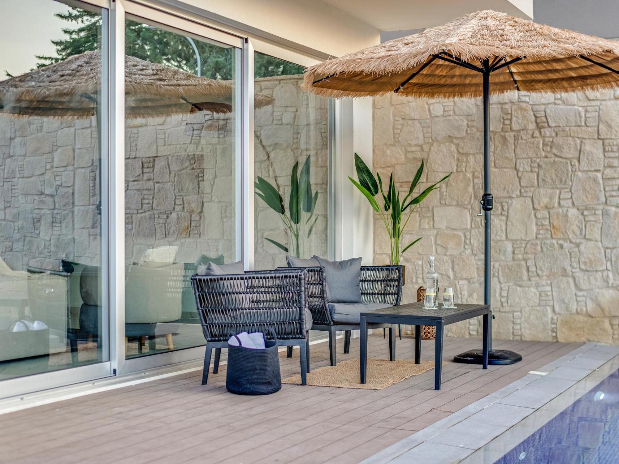 Sanders Mythical Blue Villas Paralimni Exterior foto